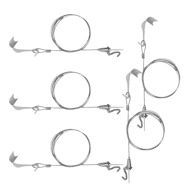 FONDOTIN 5 Sets Gallery Wall Wirehook With Heavy Duty Support For Wall Picture Hardware Applications