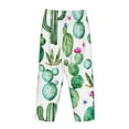 thumbnail image 5 of Haiem Cactus Plants1 Women's Pajama Pants Ultra Lightweight Pjs Bottoms Sleepwear Bottom Pants With Pocket Drawstring-Small, 5 of 9