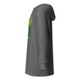 thumbnail image 3 of Hooded Long-sleeve Inspirational Tee Shirt (Grey Triblend, XS), 3 of 4