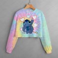 thumbnail image 3 of Nueva sudadera con estampado elegante de dibujos animados Kuromi para niñas y jóvenes de moda de otoño, vestido informal con capucha para juego de cumpleaños, 3 of 5