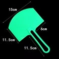 thumbnail image 2 of pitrice Curved Plastic Putty Knife Hollow Handle Putty Scraper for Putty Painting, 2 of 9