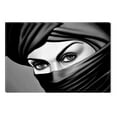 thumbnail image 1 of Startonight Canvas Wall Art Black and White Abstract Arabic Eyes, Dual View Surprise Artwork Modern Framed Ready to Hang Wall Art 100% Original Art Painting 23.62 X 35.43 inch, 1 of 9