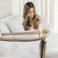 thumbnail image 3 of Baby Delight Beside Me Dreamer Organic Bedside Sleeper and Bassinet - Mocha, 3 of 17