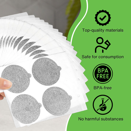 My-Cap 100 Foil Seals to Reuse Your Nespresso OriginalLine Capsules (NOT FOR VERTUOLINE)