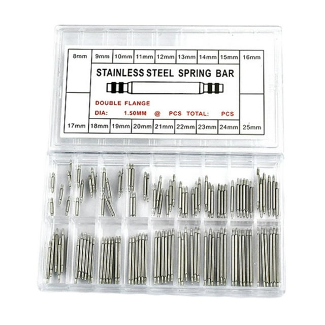 144x Watch Strap Pins 8-25mm Watchmaker Release Repair Replacement