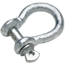 Seachoice 43071 Galvanized Anchor Shackle - 3/8", 2-Pack