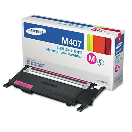 UPC: 0191628452958 | Samsung CLT-M407S (SU268A) Toner  1000 Page-Yield  Magenta