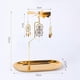 thumbnail image 3 of 2 Candelabros Giratorios Dorados para Decoración para hogar, 3 of 8
