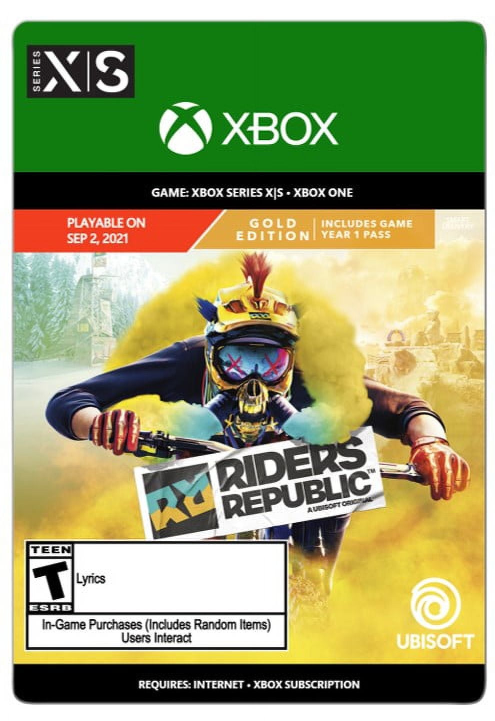 Jeu Xbox Series X - Xbox One Riders Republic - Ubisoft Annecy