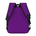 thumbnail image 4 of Lsque Sac à Dos Décontracté Motif Violet pour École, Travail, Voyage – Sangles Réglables, Multiples Compartiments – Design Ergonomique, Compatible avec Ordinateurs Portables et Tablettes - Taille Unique, 4 of 5
