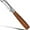 Flat mouth I type, variant on Premium 304 Stainless Steel Multifunctional Kitchen Fruit and Vegetable Peeler with Real Wood Handle，Ultra Sharp Strong Blade