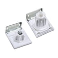 thumbnail image 1 of Rodillos de soporte de embrague para persianas de tubo de 38 mm - Blanco, 1 of 7