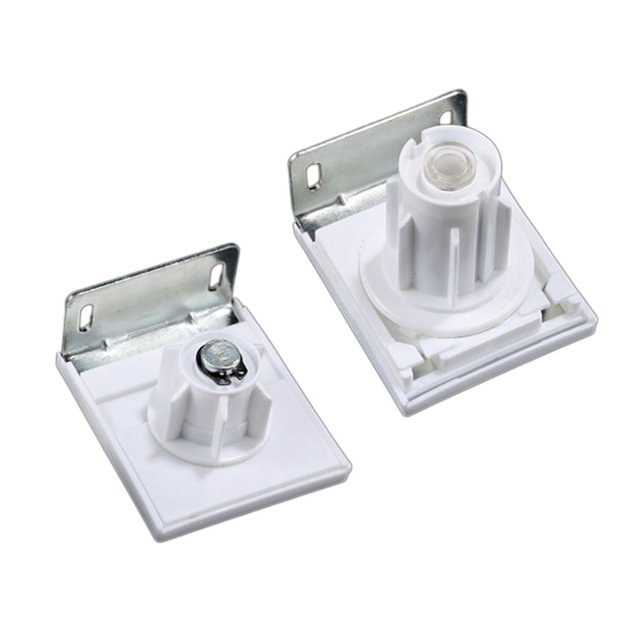 Rodillos de soporte de embrague para persianas de tubo de 38 mm - Blanco