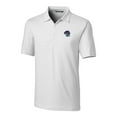 thumbnail image 2 of Men's Cutter & Buck  White Binghamton Rumble Ponies Big & Tall Forge Pencil Stripe Stretch Polo, 2 of 3