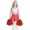 Red, variant on Big Girls Cheerleading Outfits Active Sleeveless Dress Handball Stocking 3Pcs Set, Sizes 10-11Y