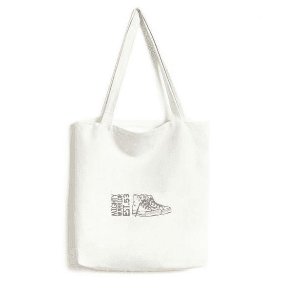 Hand Painted Canvas Shoes Illustration Tote Canvas Bag Shopping Satchel Casual Handbag