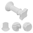 thumbnail image 2 of Shisuyan 2 Pcs Design Style Européen en Résine Décorations Créatives en Résine (Blanc), 2 of 8