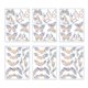 thumbnail image 1 of Adhesivos estáticos para ventanas, calcomanías anticolisión para ventanas contra colisiones de aves, calcomanías de alerta para vidrios, para evitar que las aves choquen contra las ventanas, 1 of 6