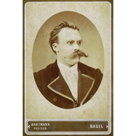 24x36 gallery poster, Nietzsche, c. 1872