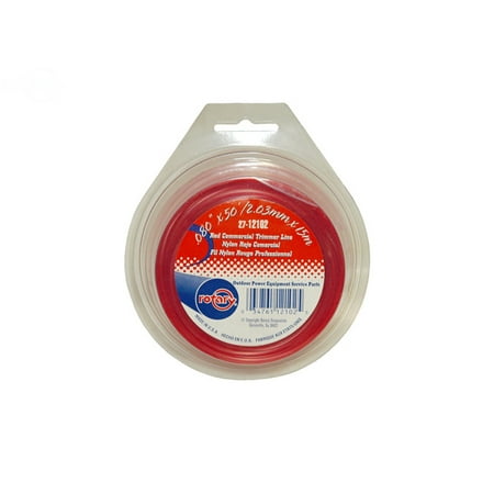 Line Trimmer .080 50' Loop Red Commercial