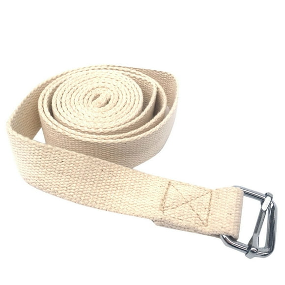 Kieccall 72 Inches Gym Yoga Stretch Strap - Waist & Leg Fitness Belt - Durable Non-Elastic Design for Flexibility, Stretching & Dance Workouts