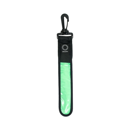 

BESTHUA Reflective Strap Bag Pendant - High Visibility Safety Glowing Strap Tag Fast Slow Long Lighting LED for Outdoor Sports Riding Night Running Mountaineering Colorful Decoration Lights