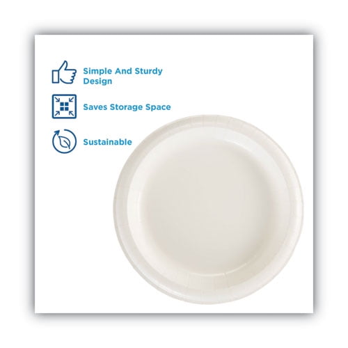 Paper Dinnerware, Plates, White, 8.5 Paper Dinnerware, Plates, White, 8.5