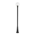 thumbnail image 5 of 1 Light Outdoor Post Mount Light In Modern Style-109.75 Inches Tall And 12 Inches Wide Z-Lite 599Phb-519P-Bk, 5 of 7