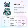 thumbnail image 7 of YONGHS Two Pieces Bathing Suit for Kids Girls Flower Butterfly Printed Swimwear Rash Guard Swimsuit Butterfly 16, 7 of 7