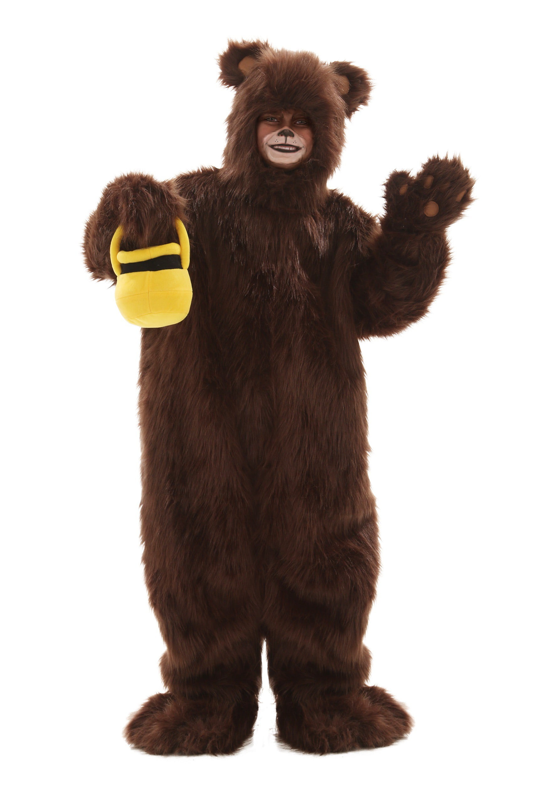 Child Deluxe Furry Brown Bear Costume Walmart Canada