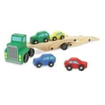 thumbnail image 5 of Melissa & Doug Car Carrier Truck and Cars Wooden Toy Set With 1 Truck and 4 Cars, 5 of 10