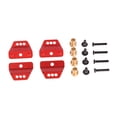 thumbnail image 3 of LeeQinersw Shock Absorber Brackets RC Accessories 1:12 Metal Spare Parts for LC79 MN168 Red, 3 of 9