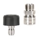 thumbnail image 4 of Conector de lavadora de alta presión de 2 piezas, rosca M22 a conector rápido interno de 3/8" Diámetro interior 14mm, 4 of 9