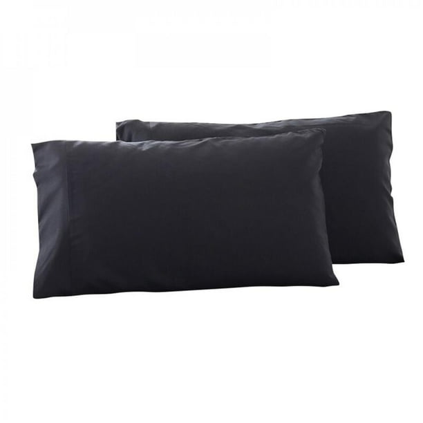 1 Pair Embroidered Satin Pillowcase with Hidden Zipper Nature Pillow Case  for Healthy Standard Queen King - Walmart.com