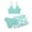 Z01- Mint Green, variant on MUXiin Girls Swimsuits Size 10-12 Quick Dry Upf 50 Sun Protection Summer Beach Bikini Tankini Swimwear Animal Print Girls Two Piece Swimsuits Stretchy Beach Vacation Outfit