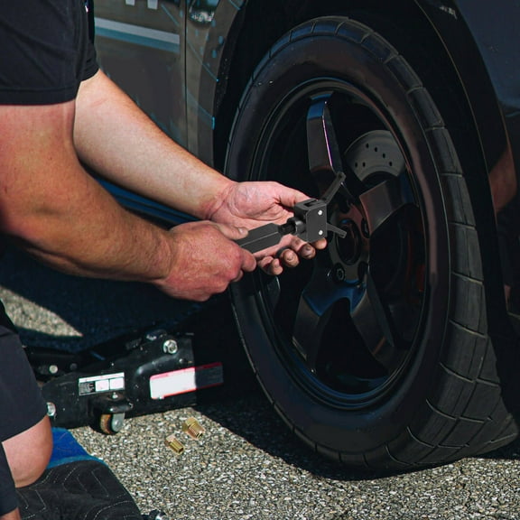 MLINS  Bearing Puller Slide Hammer Hub Pneumatic Removal Man Black