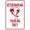 Warning Sign 5, variant on Slow 5 MPH Children Playing Sign II - 8"x12" Aluminum Metal Sign, Fade Resistant, Kids Play Zone Alert, Residential Safety Signage