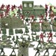 thumbnail image 3 of Vogacara Mini figuras de soldados de 290 Uds., modelo de juguete para niños, juego de soldado con accesorios, ejército, hombres, regalo para niños, Juguetes Vogacara FN006406-00, 3 of 6
