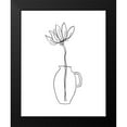 thumbnail image 2 of Vess, June Erica 12x14 Black Modern Framed Museum Art Print Titled - Spring Trio II, 2 of 5