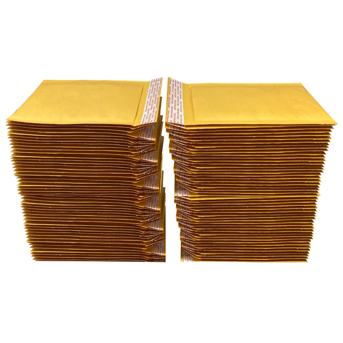UOFFICE 100 Kraft Bubble Mailers 6x10" #0 Self-Seal Padded Envelopes