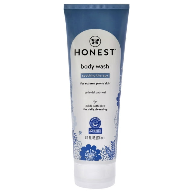 Jabón terapéutico calmante para eccema de Honest para Unisex - Gel de baño de 8 oz