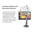 thumbnail image 2 of 2-in-1 USB Document Camera & Book Scanner, Webcam W/ Auto 8 Mega-pixel HD A3 Scanning LED Light Scanner For Live Teachers, 2 of 7
