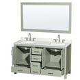 thumbnail image 6 of Wyndham Collection Wcs141460d-Qtz-Us3m58 Sheffield 60" Free Standing Double Basin Vanity, 6 of 7