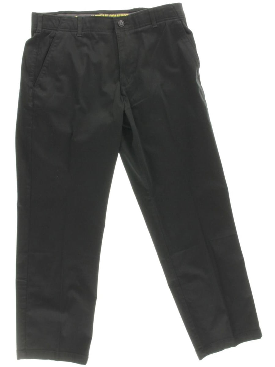 Lee Men's Performance Series Extreme Comfort Khaki Pant - Black, Black ...