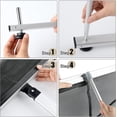 thumbnail image 4 of Outus 2 Pcs Brochure Stand Holder with 8 Pockets Mesh Literature Rack Floor Portable Magazine Display Stand Standing Brochure Rack for Trade Shows Table Top, 4 of 7
