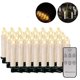 thumbnail image 3 of 20 unidades de velas Led, guirnaldas de luces LED, velas regulables inalámbricas, velas navideñas sin llama para C, 3 of 5