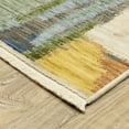 thumbnail image 3 of Woven Trends Essna - SOL02 - Contemporary Style, Abstract Pattern, Pet & Family Friendly, Living Room, Dining Room, Office, Low Pile Wool Area Rug in Multi - 5' x 8', 3 of 5
