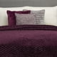 thumbnail image 4 of Cobertor Ligero King Size Elefantito Gala Color Vino Suave Textura 3D, 4 of 7