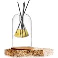 thumbnail image 1 of Difusores Aromáticos Con Varillas Perfumadas, Botella difusora de Vidrio Recargable Vacía y 4 Varillas Ambientador, Recipiente de Fragancia para el Hogar Decorativos - Triángulo, 1 of 4