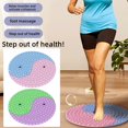 thumbnail image 3 of Foot Yoga Massage Acuprure Board Mat scle Relaxation Tai Chi Exercise Mat %, 3 of 8